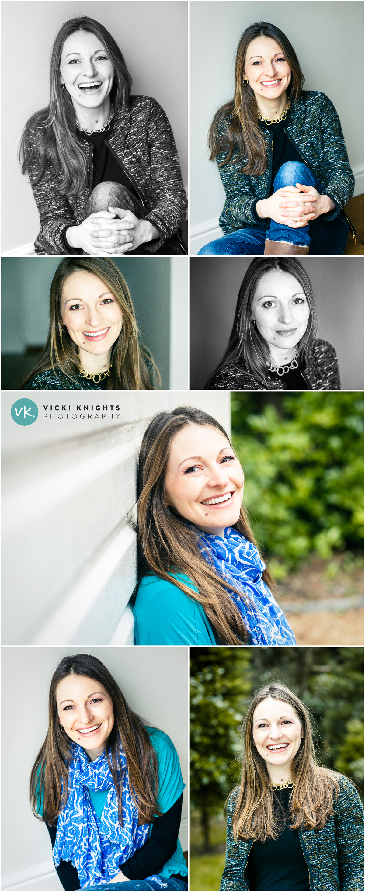 Headshot session in Haslemere, Surrey - Vicki Knights Photography