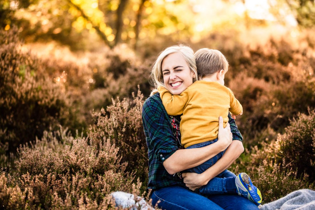 autumn family photo shoot