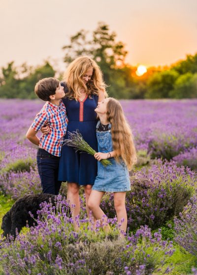 lavender family shoot