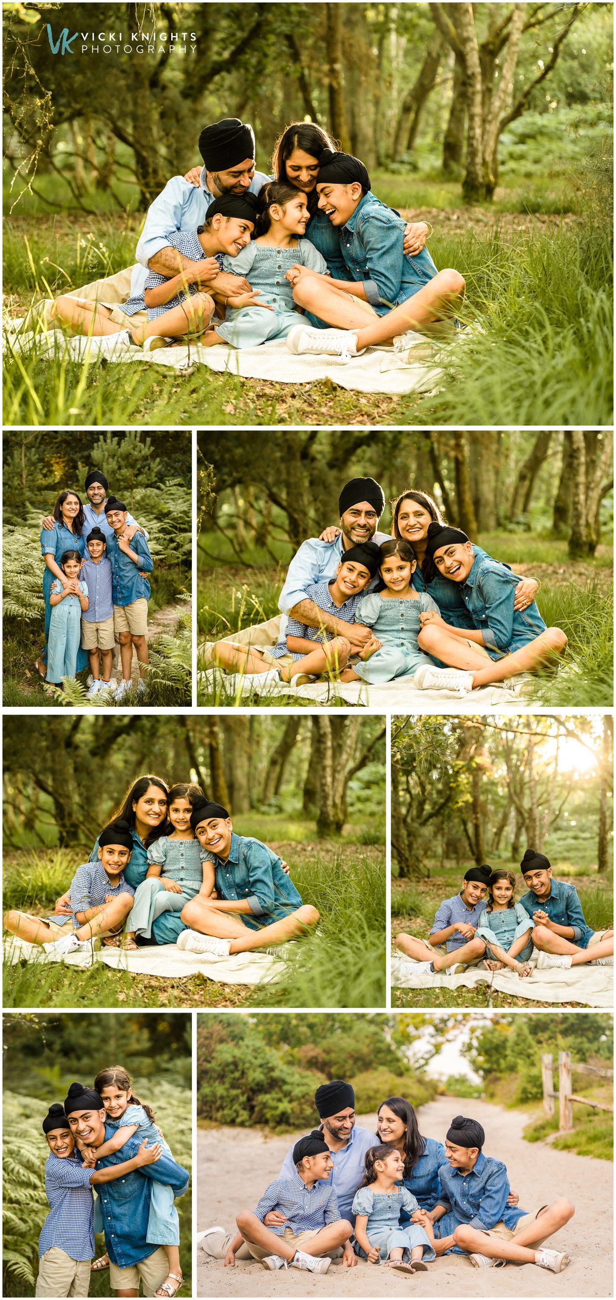 outdoor family photographer surrey 