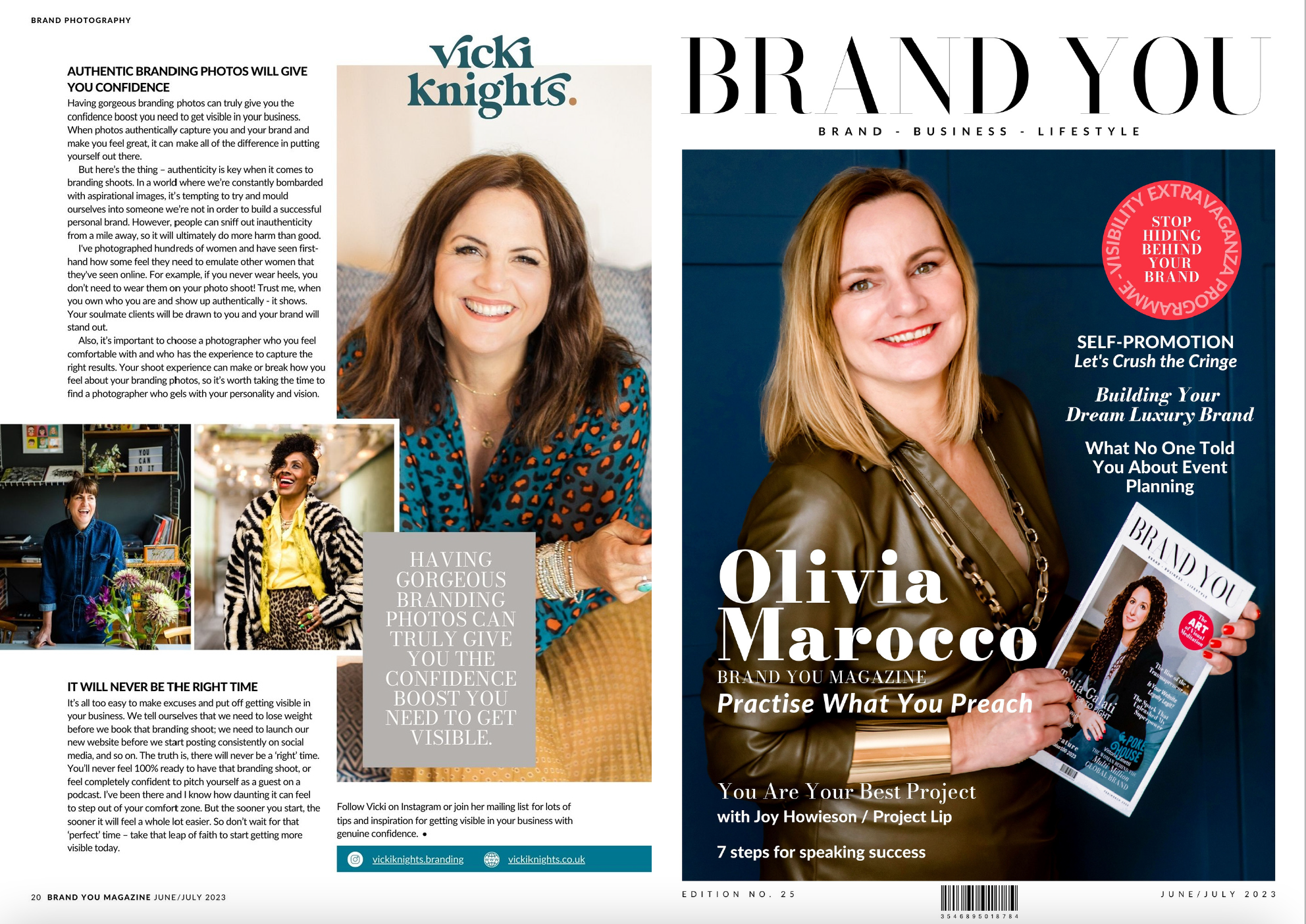 Brand you magazine feature