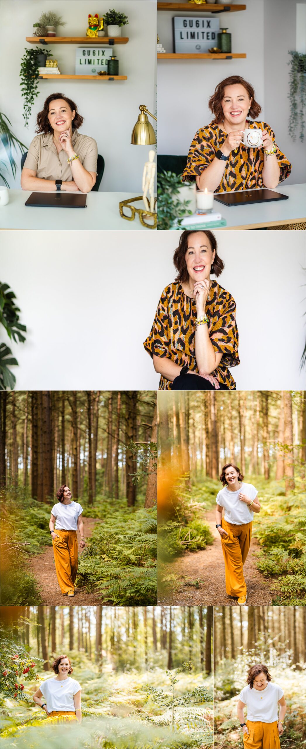 branding photo shoot with female entrepreneur