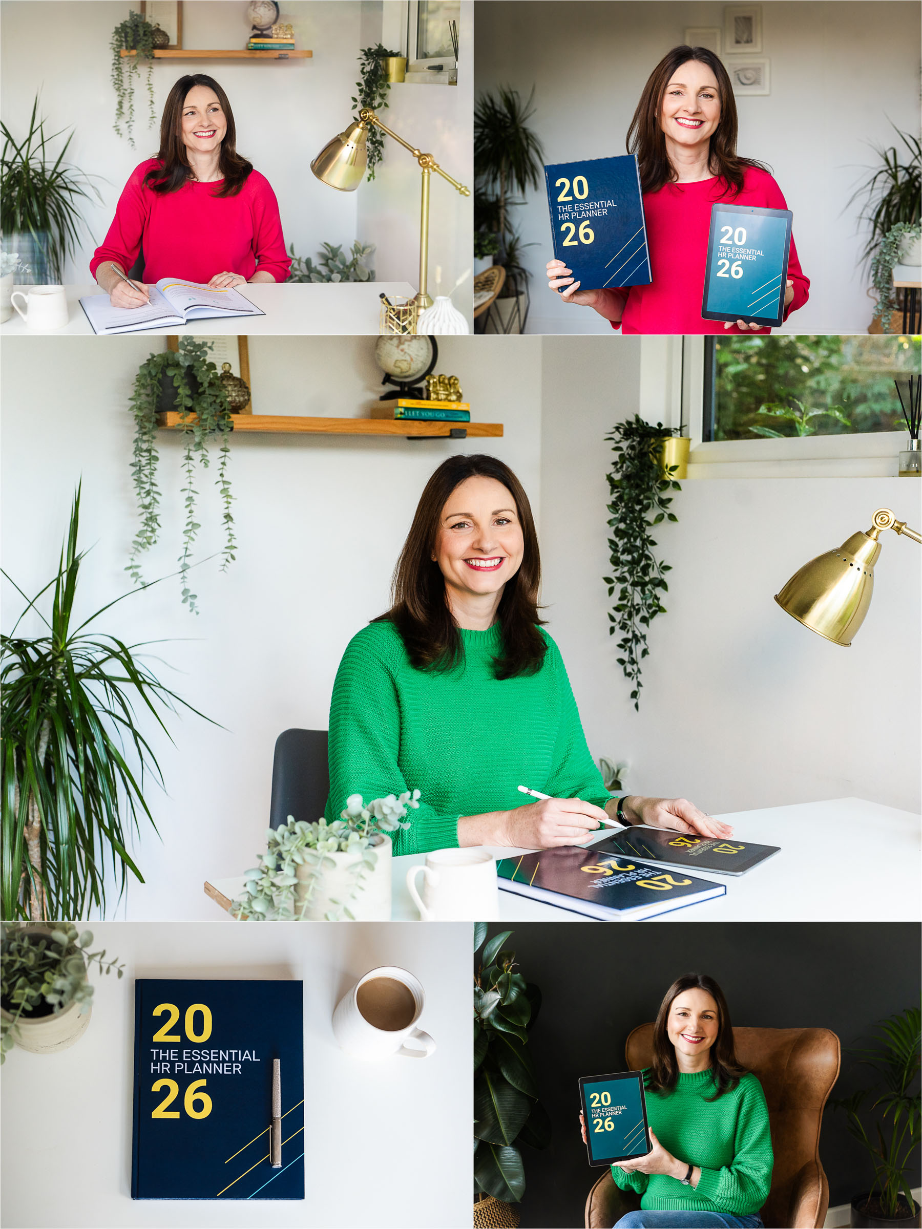 branding photo shoot in garden studio in surrey