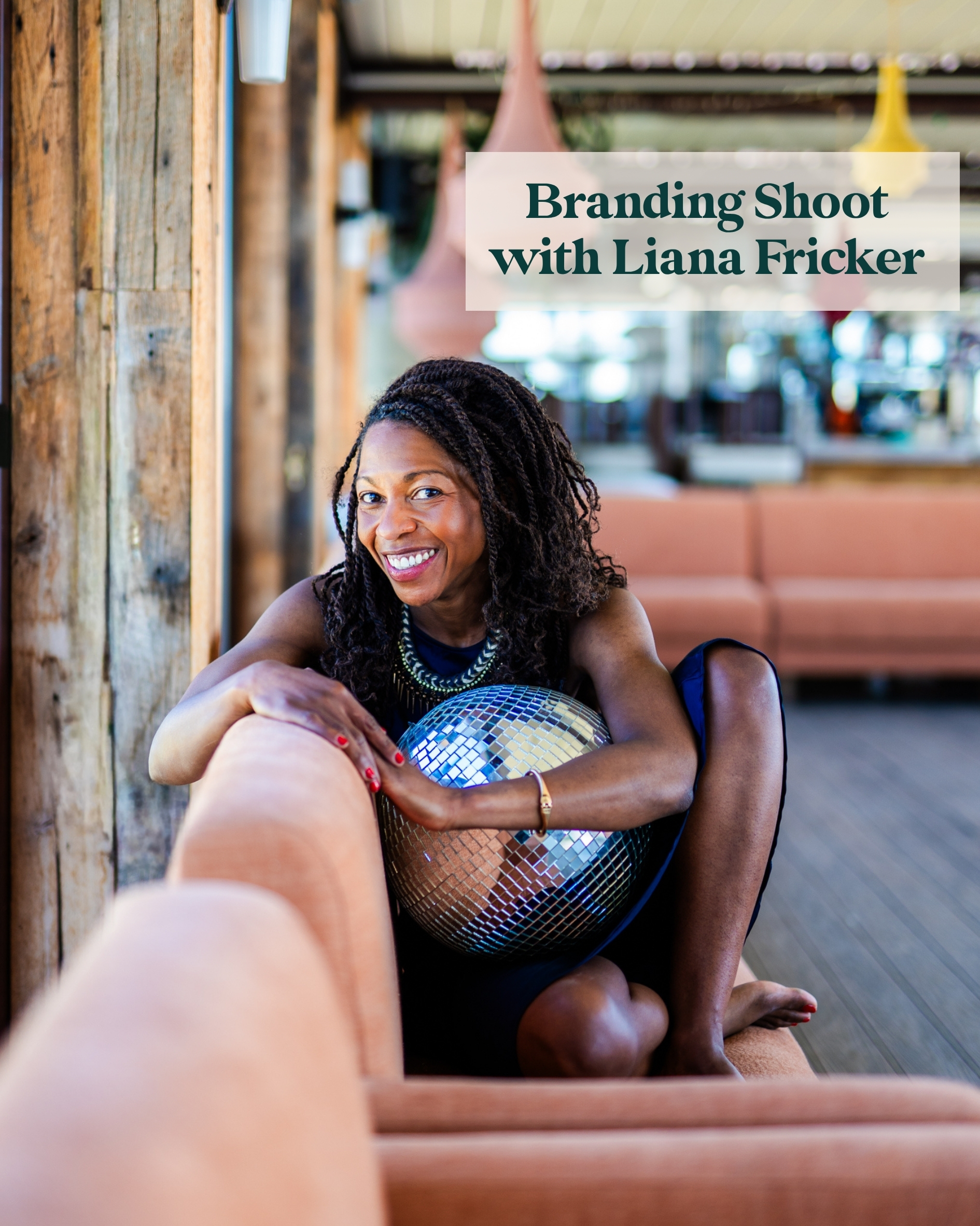 Branding photo shoot in Brighton, Sussex with founder Liana Fricker