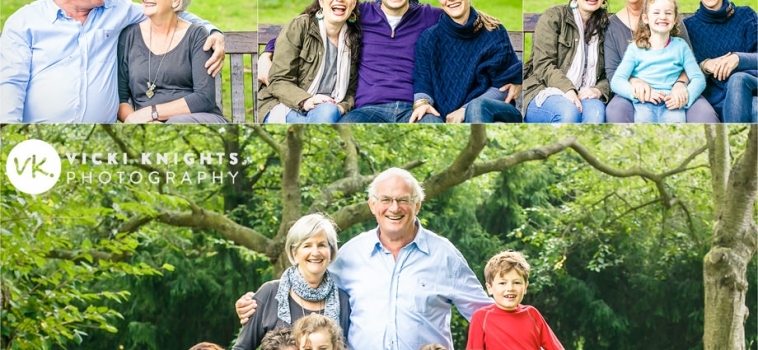A big family photo shoot in Teddington